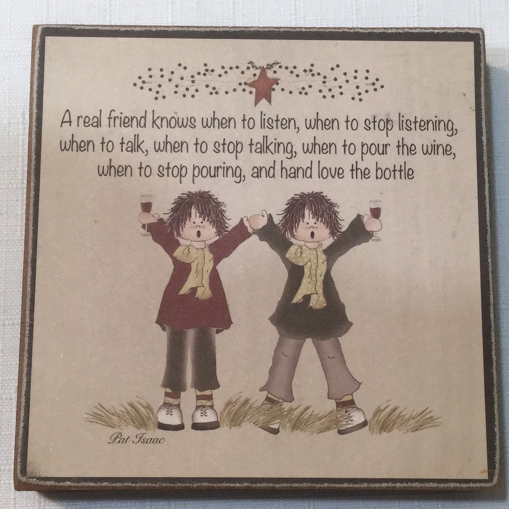 Fun Friends Desk Plaque